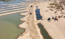 Đấu giá mỏ cát với giá cao như vừa qua sẽ làm tăng giá cát trong thời gian tới