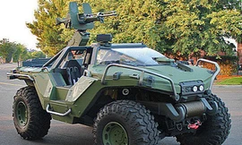 ‘Chiến xa’ hầm hố trong game ra đời thực