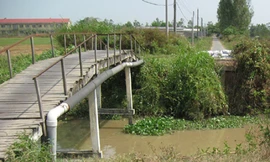 Nhiều tai nạn ở cầu tạm