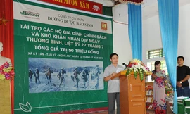 Bảo Tín Minh Châu từ thiện tại Tân Kỳ - Nghệ An