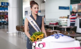 Á hậu Bảo Như lên đường dự thi Hoa hậu Liên lục địa