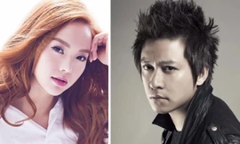 Minh Hằng và Tuấn Hưng đại diện cho các nghệ sĩ Việt Nam giao lưu biểu diễn cùng các idol đến từ xứ sở kim chi.