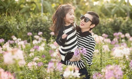 Con gái siêu mẫu Xuân Lan cực đáng yêu bên mẹ 