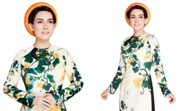 Phi Nhung quý phái với áo dài Nam Phương Hoàng hậu