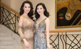 Á hậu Thụy Vân 'đọ sắc' gợi cảm bên Giáng My