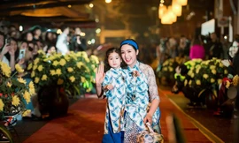 Bộ sưu tập áo dài tuyệt đẹp của Hoa hậu Ngọc Hân