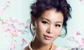 Ngôi sao TVB Hồ Hạnh Nhi.