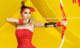 Siêu mẫu Thanh Hằng. Ảnh: Hà Nguyễn.