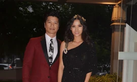 Dustin Nguyễn - Bebe Phạm tình tứ dự Festival film tại Thái Lan