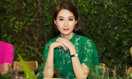 Đặng Thu Thảo thanh lịch, quyến rũ với váy ren dự tiệc tối