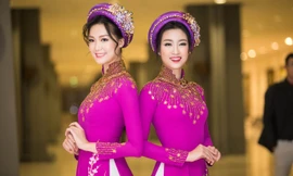 Hoa hậu Thùy Dung 'tái xuất, hội ngộ Hoa hậu Mỹ Linh