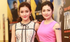 Á hậu Huyền My, Tú Anh đọ dáng cùng dàn sao phim 'Truy sát'