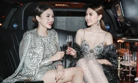 Ngọc Duyên, Lê Hà nóng bỏng đi xem Victoria's Secret Show 2016