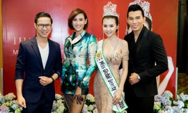 Võ Hoàng Yến 'tái xuất' với tóc tém, đầm xuyên thấu lạ mắt