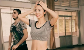 Jennifer Phạm tươi tắn dù sút cân vì tập nhảy