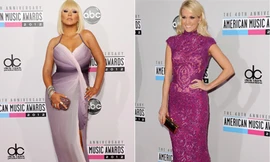 Sao Hollywood nô nức dự lễ trao giải âm nhạc Mỹ