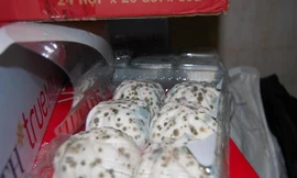 Thịt bốc mùi trong kho hàng siêu thị Co.opmart Hà Nội