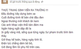 Thơ 'sinh viên ra trường' khiến dân mạng 'sục sôi'