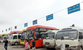 Chuyển toàn bộ xe đi Thái Nguyên về Bến Nam Thăng Long