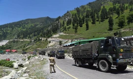 Căng thẳng trên biên giới với Trung Quốc có thể khiến Ấn Độ nghiêng về Mỹ nhiều hơn. Ảnh: EPA