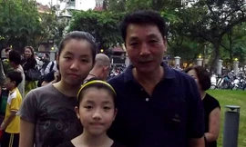 Từ Ninh và các con khi nhỏ (ảnh: NVCC) 