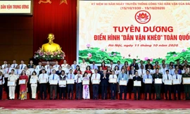 Lãnh đạo Đảng, Nhà nước trao bằng khen cho các cá nhân điển hình “Dân vận khéo” 