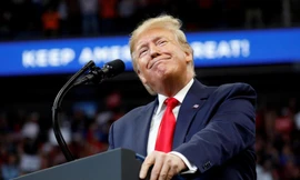 Tổng thống Mỹ Donald Trump. Ảnh: AP