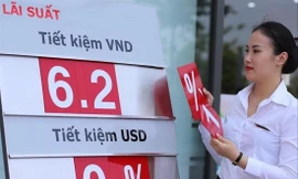 Các ngân hàng đồng loạt giảm lãi suất huy động Ảnh: Việt Linh