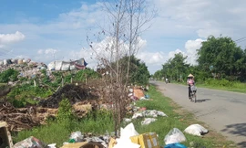 Bãi rác thành phố Trà Vinh 