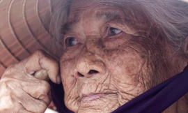 Chân dung mẹ Hà Thị Quý Ảnh: Lê Văn Chương 