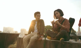 Trời sáng rồi ta ngủ đi thôi có những góc quay đẹp và thật về Sài Gòn Ảnh: Đoàn làm phim 