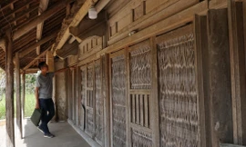 Mặt trước căn nhà của bà Huỳnh Thị Ngọ cùng anh em kế thừa 