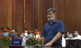 Bị cáo Đào Anh Kiệt (cựu Giám đốc Sở TN&MT TPHCM)Ảnh: P.V 