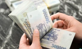 Khu đất bị thu hồi nhưng người dân chưa nhận tiền đền bù Ảnh: H.C