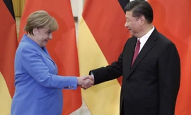Thủ tướng Đức Angela Merkel muốn đạt được thỏa thuận đầu tư quan trọng giữa EU với Trung Quốc trong năm nayẢnh: AP