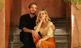 Felix Kjellberg cùng vợ Marzia Bisognin