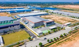 Khu công nghiệp Yên Phong 2C Bắc Ninh sẵn sàng hạ tầng đón doanh nghiệp nước ngoài. Ảnh: Ngọc Mai 