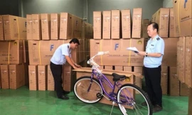 Công ty xe đạp Excel bị phát hiện núp bóng đầu tư theo kiểu gian lận xuất xứảnh: hải quan cung cấp 