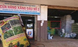 Nơi bày bán sản phẩm của Cty Tam Nông