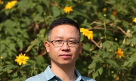 Phía sau bãi xe lậu