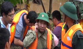 Tướng Man luôn là vị chỉ huy đi đầu trong mọi biến cố, thiên tai, khó khăn, gian khổ của người dân