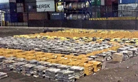 Vụ bắt giữ 16,5 tấn cocaine trị giá 1 tỷ USD