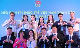 Các đại biểu tham dự Diễn đàn Tri thức trẻ Việt Nam toàn cầu lần thứ II, năm 2019 Ảnh: XUÂN TÙNG