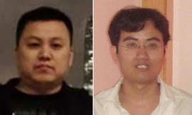 Ảnh hai nhân vật Chu Hoa và Trương Thế Long do Cục Điều tra Liên bang Mỹ FBI cung cấp ảnh: Guardian