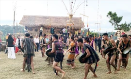 Ngôi nhà sàn của bà Nga 