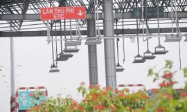 Nhìn gần cao tốc Pháp Vân - Cầu Giẽ ngày thu phí không dừng