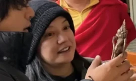 Hình ảnh gây sốc của Triệu Vy