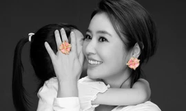 Lâm Tâm Như lần đầu công khai con gái 