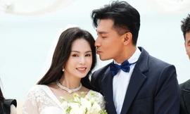 Ảnh cưới của Lý Nhược Đồng