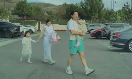 Lộ ảnh hai con của Kim Tae Hee - Bi Rain